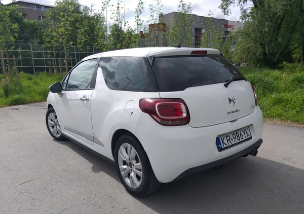 Citroen DS3 cena 35000 przebieg: 33600, rok produkcji 2014 z Kraków małe 46